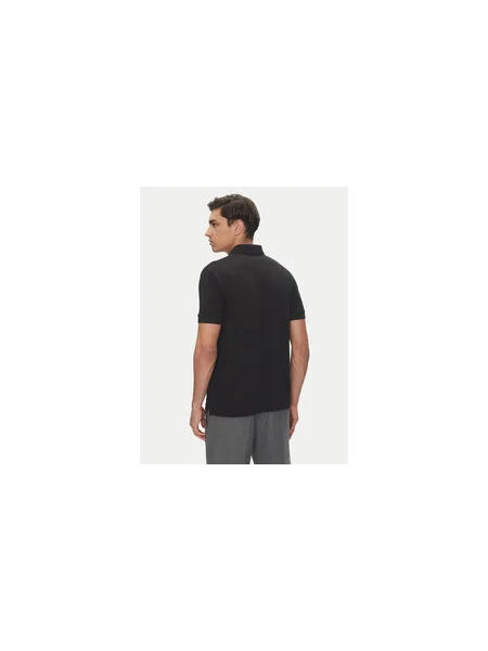 BOSS Pólóing Percy Heritage Relaxed Fit fekete