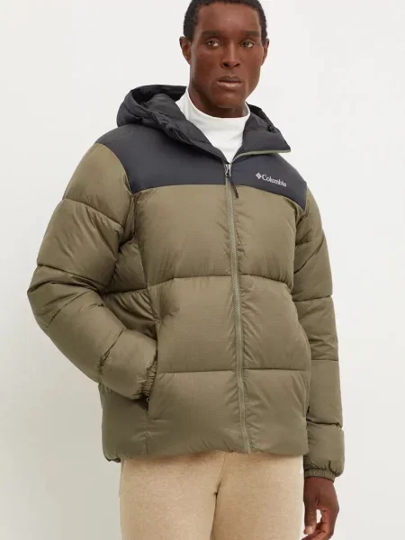 Яке Columbia Puffect зимен модел зелено