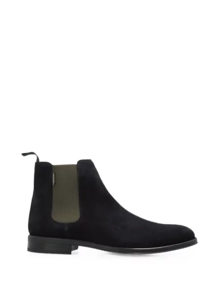 Botine chelsea Ps Paul Smith din piele de căprioară albastru