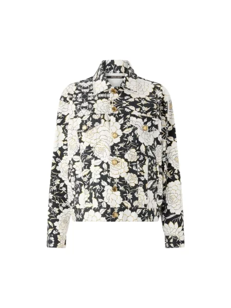 Kurtka jeansowa Roberto Cavalli czarna