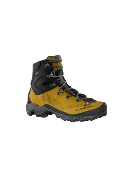 Pánske vysokohorské topánky La Sportiva Aequalibrum Trek GTX savanna/carbon žltá
