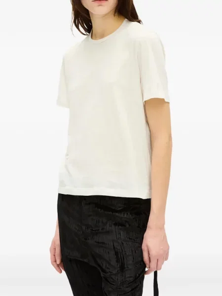 Tricou Ann Demeulemeester cu imagine alb