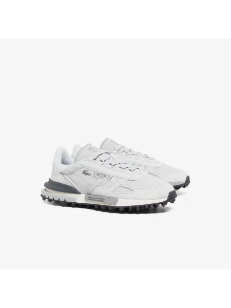 Lacoste Skórzane Sneakersy Elite Active szare