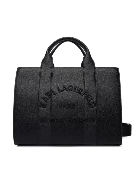 Karl Lagerfeld Ročna torbica črna