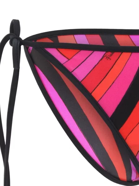 Bikini Pucci cu legături roz