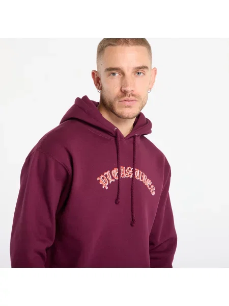 Hanorac PLEASURES Mirror Hoodie Eggplant XL