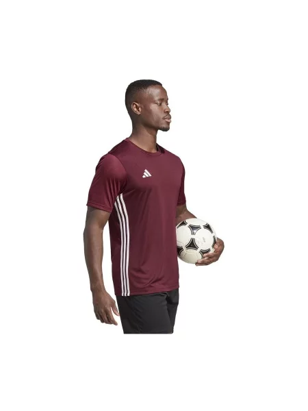 Majica Adidas od jersey bordo