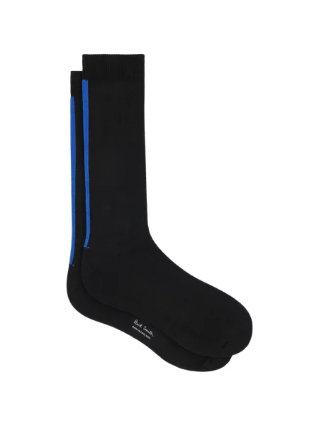 Șosete Paul Smith cu dungi negru