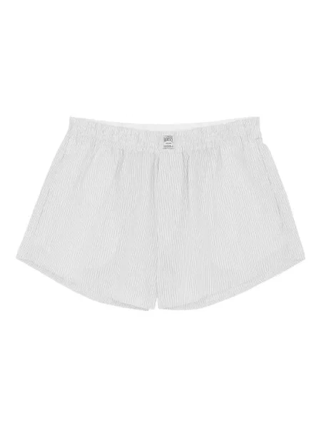 Pantaloni scurți Mm6 Maison Margiela cu dungi alb