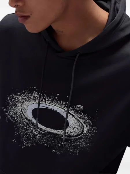 Hanorac cu glugă Oakley negru