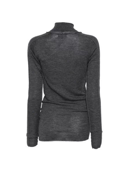 Lung tricou Soeur gri