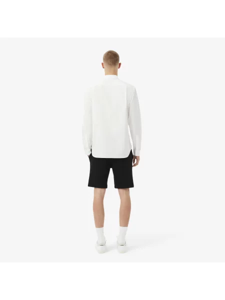 Lacoste Szorty Regular Fit Ciemnoczarne czarny