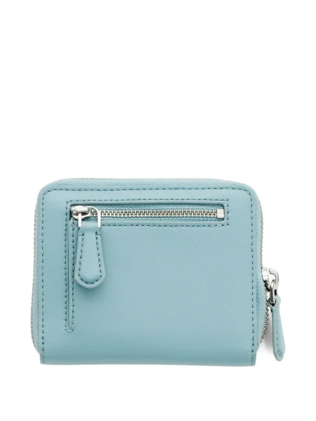 Portofel Marc Jacobs din piele albastru