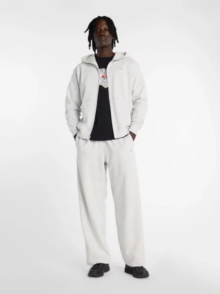Свитер New Balance серый