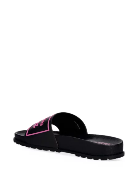 Papuci Versace Jeans Couture cu imagine negru