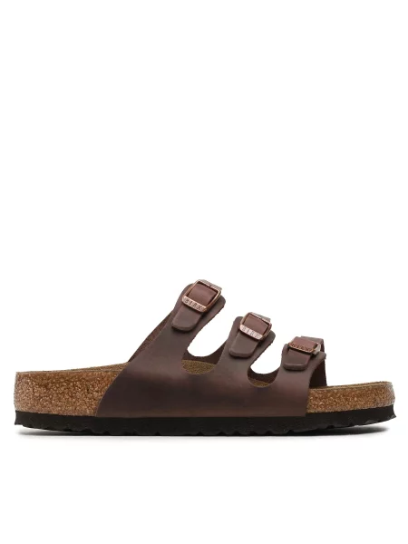 Šlepetės Birkenstock Florida ruda