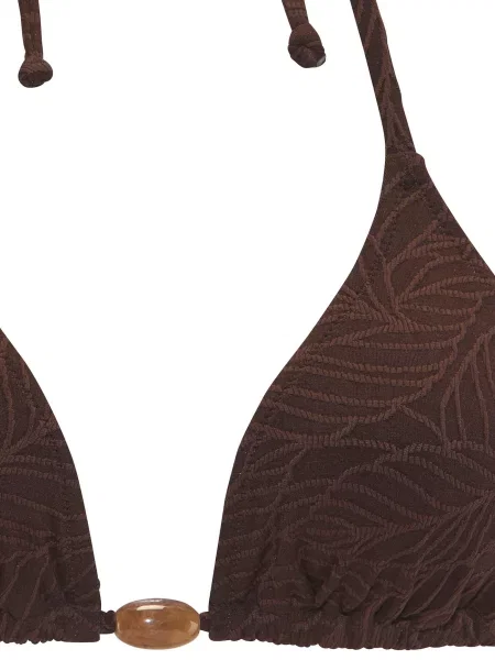 LASCANA Bikini zgornji del / temno rjava