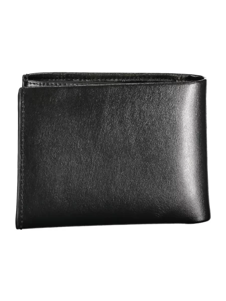 Portfel Calvin Klein skórzany elegancki czarny