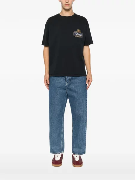 Scurt tricou Rhude negru