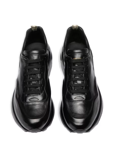 Sneakers Officine Creative με κορδόνια με δαντέλα μαύρο