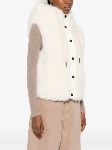 Vestă Moncler cu glugă