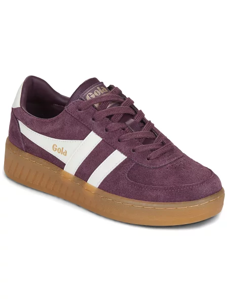Pantofi Gola din piele de căprioară maro