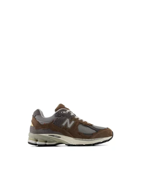Sneakersy New Balance skórzane brązowe