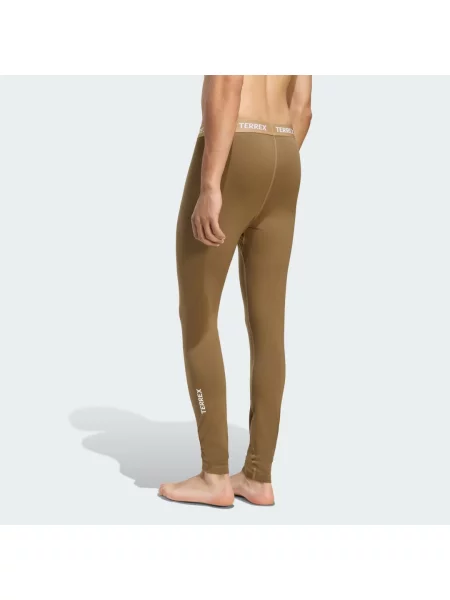 SYNTETYCZNE LEGGINSY TERREX MULTI brązowe