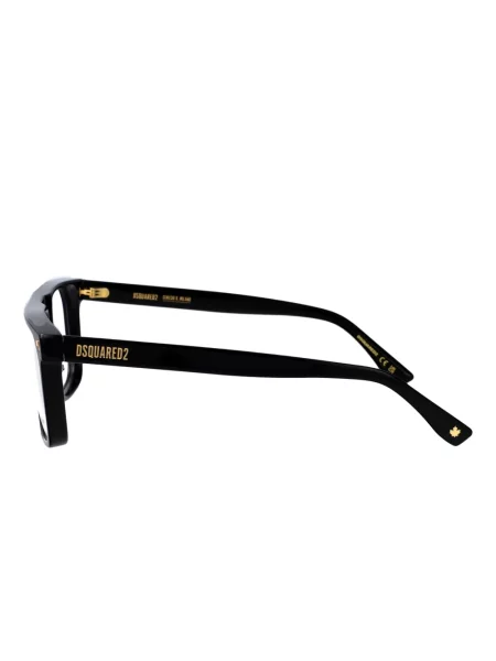 Ochelari de soare dreptunghiulari Dsquared2 Eyewear negru
