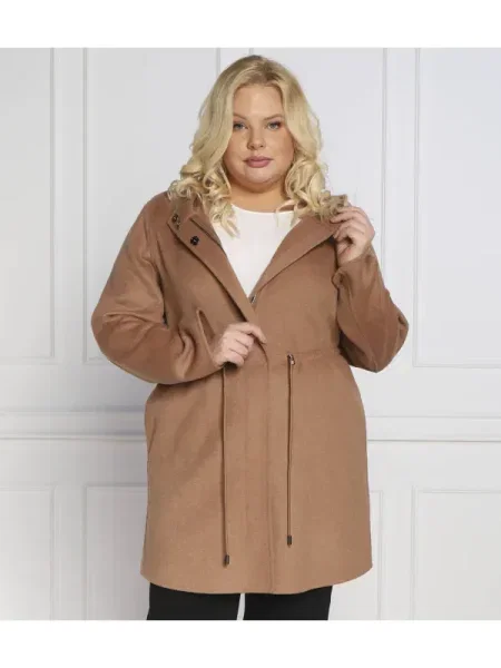 Palton Persona By Marina Rinaldi de lână țesut