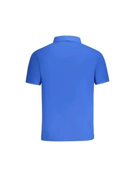 Koszulka polo North Sails z krótkim rękawem niebieska