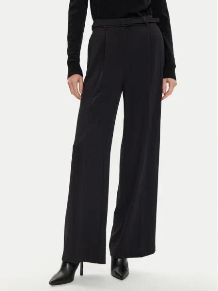 Imperial Szövet nadrág Wide Leg fekete