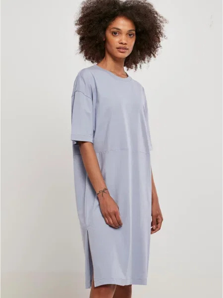 Rochie tip cămașă Urban Classics gri