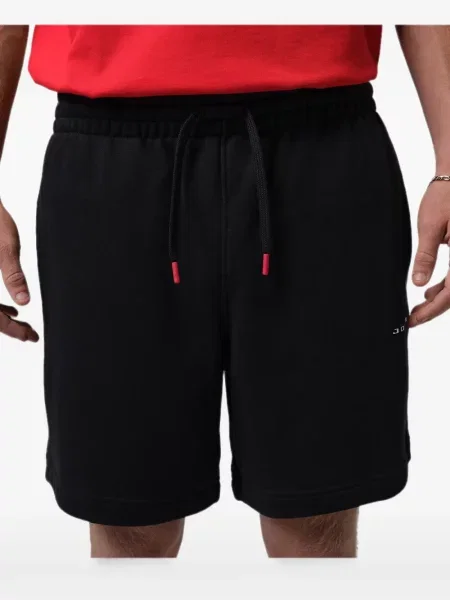 Pantaloni scurți Jordan din fleece negru
