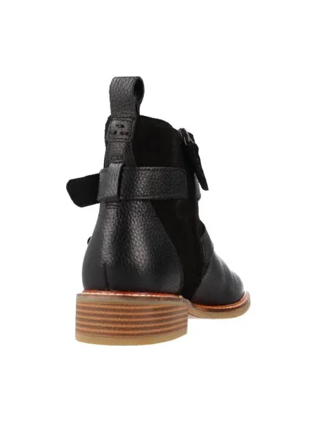 Pantofi Clarks cu cataramă negru
