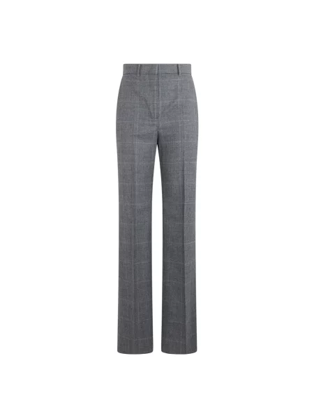 Spodnie Max Mara Studio wełniane eleganckie szare