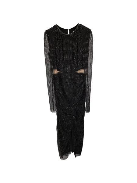 Rochie Self-portrait plasă negru