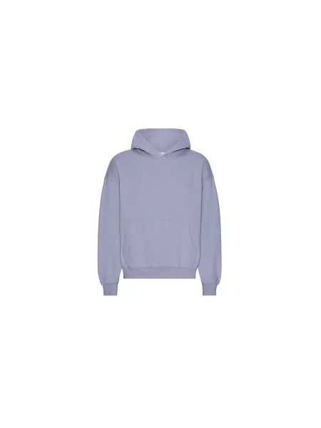 Colorful Standard Organic Oversized Hood Purple Unisex Bluzy i bluzy z kapturem Colorful Standard Size: S fioletowy