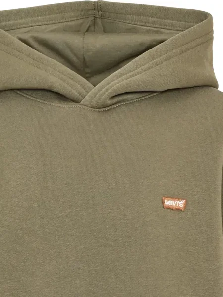 Bluza z kapturem dziecięca Levi's zielona