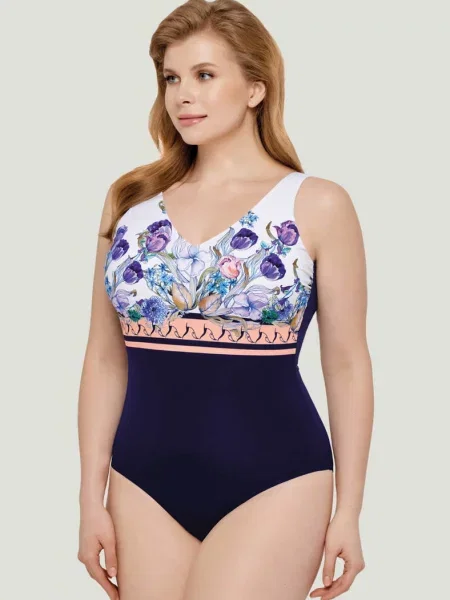 Купальник слитный с уплотнённой чашкой