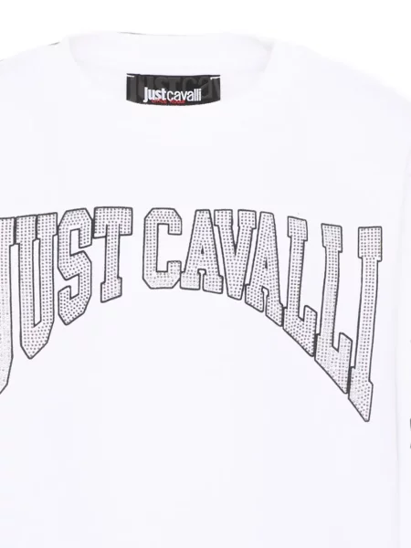 Bluza dziecięca Just Cavalli biała