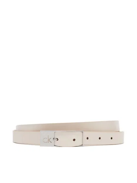 Calvin Klein de Damă Ck Cut Square Buckle alb
