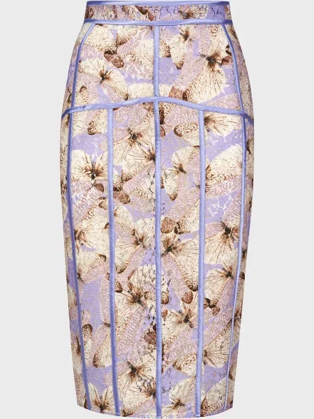 Спідниця Elisabetta Franchi фіолетова