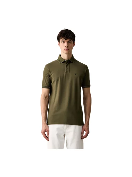 Koszula Emporio Armani zielona