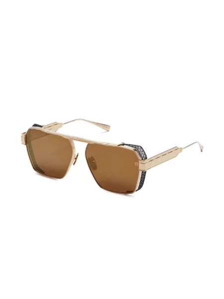 Sluneční brýle Balmain Eyewear hnědé