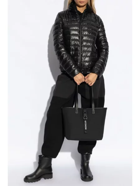 Kurtka puchowa Moncler czarna