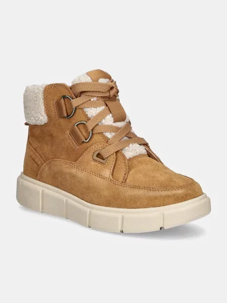 Sorel cizme de zapada din piele intoarsa SOREL EXPLORER III NW LA femei maro