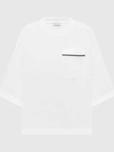 Футболка Brunello Cucinelli белая