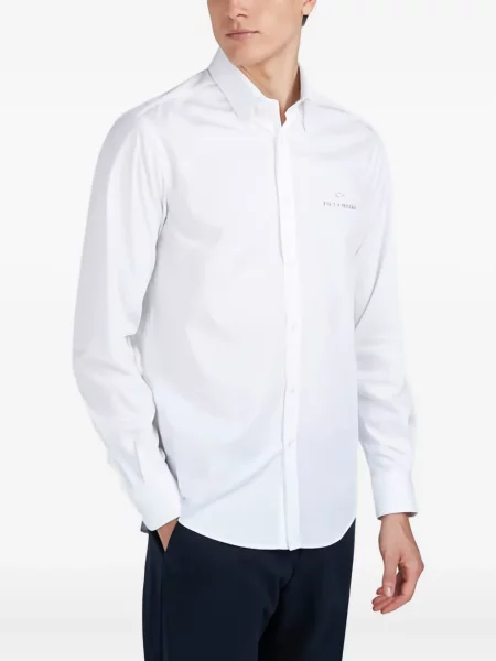 Cămașă Paul & Shark cu broderie alb