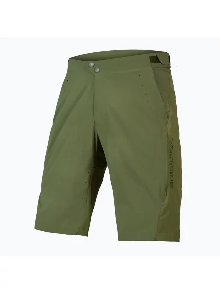 Cyklistické šortky Endura Foyle Baggy Bike Shorts olive green zelené